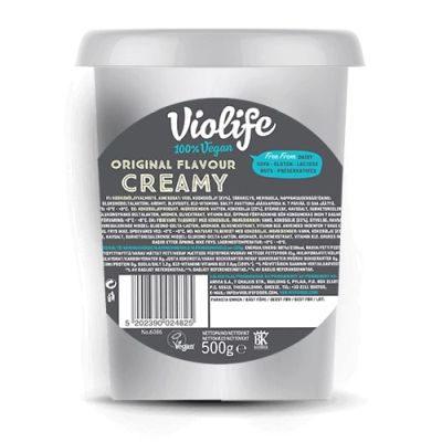 Spreadable vegetable fat cheese product, VIOLIFE, 500 g